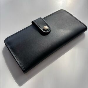 Black Leather Wallet